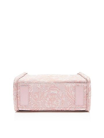 Versace Versace Logo Canvas Barocco Athena Small Tote (view 2)