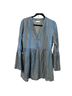 Altar'd State 100% Lyocell Blue Long Sleeve Blouse Size L - photo 1