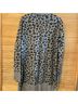 Evy's Tree Leopard Print Gray Cardigan Size L - photo 7