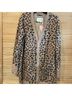 Evy's Tree Leopard Print Gray Cardigan Size L - photo 6