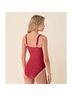 Andie Paisley Red One Piece Swimsuit Size L (tall) - photo 4