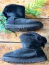 Ugg Black Ankle Boots Size 8 - photo 5