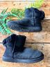 Ugg Black Ankle Boots Size 8 - photo 8