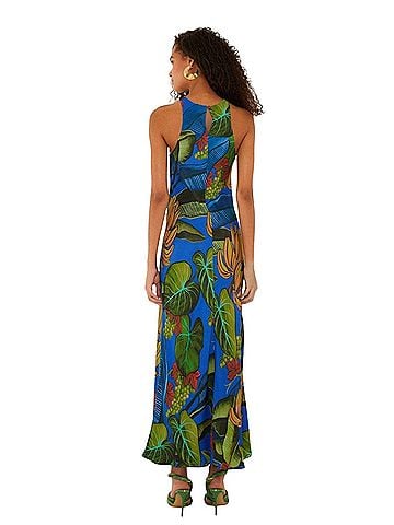 FARM Rio Blue Banana Grapes Casual Dress (view 2)
