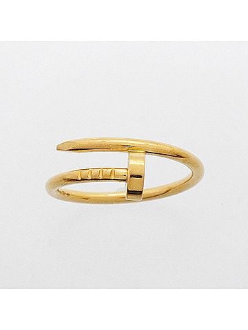 Cartier Cartier Juste un Clou Ring SM 18KYG Yellow Gold #53 Ladies (view 2)