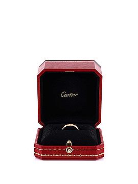 Cartier Love Wedding Band Pave Diamonds Ring 18K Yellow Gold and Diamonds Small (view 2)