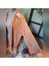 Easel 100% Cotton Orange Tan Kimono Size L - photo 4