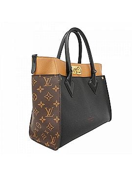 Louis Vuitton Louis Vuitton Monogram On My Side MM Tote Bag M53823 Noir (Women's) (view 2)