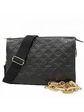 Louis Vuitton Louis Vuitton Monogram Embossed Coussin MM Handbag M21264 Noir 2-way bag for women (view 1)