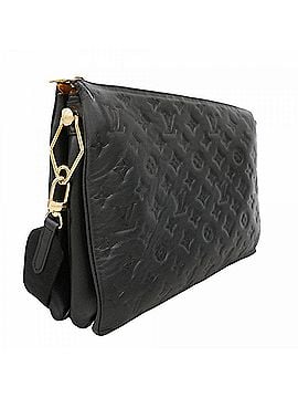 Louis Vuitton Louis Vuitton Monogram Embossed Coussin MM Handbag M21264 Noir 2-way bag for women (view 2)