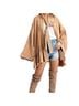 Easel 100% Cotton Orange Tan Kimono Size L - photo 1