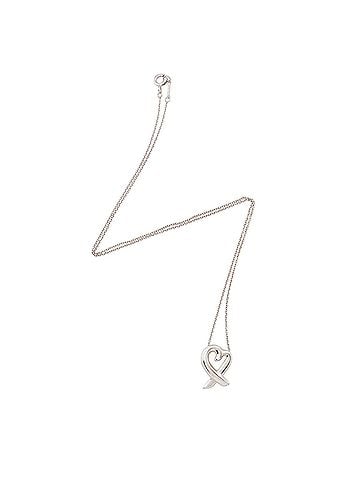 Tiffany & Co. Tiffany &amp; Co. Paloma Picasso Sterling Silver Loving Heart Necklace (view 1)