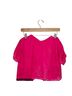 Francesca's Pink Short Sleeve Blouse Size M - photo 1