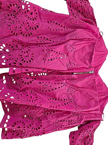 Francesca's Short Sleeve Blouse (view 2)