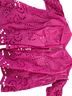 Francesca's Pink Short Sleeve Blouse Size M - photo 2