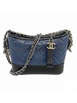 Chanel Chanel Shoulder Bag, Chain Shoulder, Gabrielle de Calfskin, Navy, Black, Gold, Women's, OP007437 (view 1)