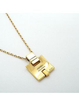 Hermès Hermes Eileen Necklace, GP Plated Gold Ivory, Women's, OP003492 (view 2)