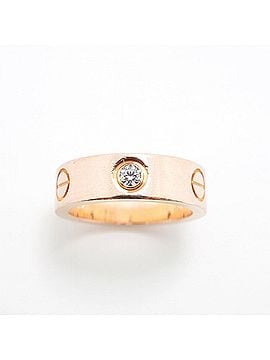 Cartier Cartier Love Ring, 3PD, 18KPG Pink Gold, Diamond, Size #50, Women's (view 2)