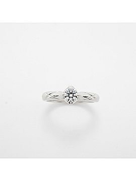 Chanel Chanel Matelassé Ring, 1PD (Pt950) Platinum Diamond, Women's (view 2)