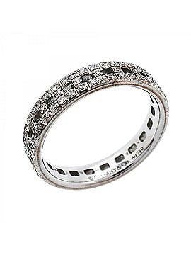 Tiffany & Co. Tiffany &amp; Co. T True Narrow Ring, 18K White Gold, Diamond, Women's (view 1)