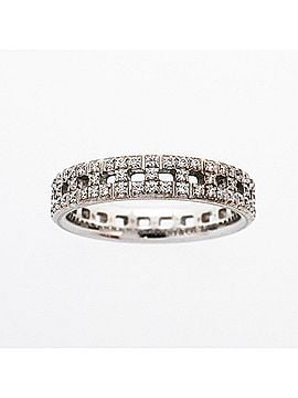 Tiffany & Co. Tiffany &amp; Co. T True Narrow Ring, 18K White Gold, Diamond, Women's (view 2)
