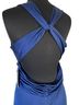 Express 100% Polyester Solid Blue Casual Dress Size L - photo 6