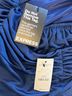 Express 100% Polyester Solid Blue Casual Dress Size L - photo 8