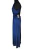 Express 100% Polyester Solid Blue Casual Dress Size L - photo 5