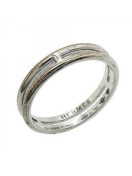 Hermès Hermes Ariane Ring, 18K White Gold, Women's (view 1)