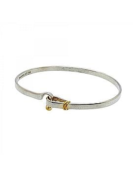 Tiffany & Co. Tiffany &amp; Co. Hook Eye Bangle, 18K Yellow Gold (KYG), Sterling Silver 925, for Men and Women (view 1)