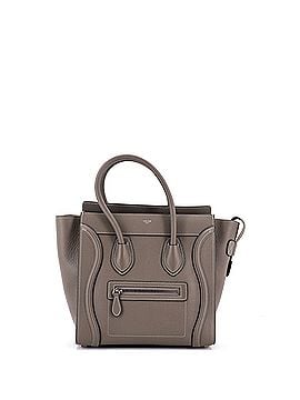 Céline Luggage Bag Grainy Leather Micro (view 1)