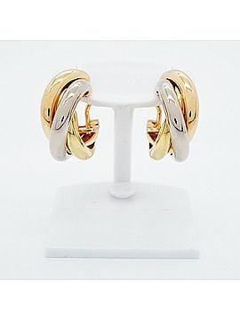 Cartier Cartier Trinity Earrings, available in 18K Yellow Gold (KYG), White (18KWG), and Pink (18KPG), for women. (view 2)
