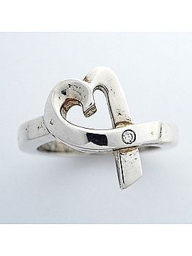 Tiffany & Co. Tiffany &amp; Co. Loving Heart Ring, 1PD (One Diamond), Sterling Silver 925, Women's (view 2)