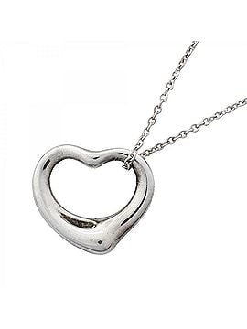 Tiffany & Co. Tiffany &amp; Co. Heart Necklace, Sterling Silver 925, Women's (view 1)