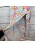 WAYF 100% Rayon 100% Polyester Floral Blue Pink Casual Dress Size M - photo 5