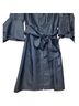 Sara Campbell 93% Polyester 7% Metallic Fiber 100% Acetate Checkered-gingham Blue Gold Active Dress Size 8 - photo 12