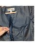 Sara Campbell 93% Polyester 7% Metallic Fiber 100% Acetate Checkered-gingham Blue Gold Active Dress Size 8 - photo 6
