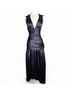 Mac Duggal 100% Polyester Solid Black Cocktail Dress Size 6 - photo 13
