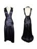 Mac Duggal 100% Polyester Solid Black Cocktail Dress Size 6 - photo 1