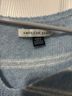 American Eagle Outfitters 100% Recycled Polyester Stripes Blue Pullover Sweater Size M - photo 3