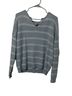 American Eagle Outfitters 100% Recycled Polyester Stripes Blue Pullover Sweater Size M - photo 1