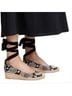 Tory Burch Snake Print Black Tan Sandals Size 8 1/2 - photo 4
