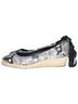Tory Burch Snake Print Black Tan Sandals Size 8 1/2 - photo 5