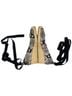 Tory Burch Snake Print Black Tan Sandals Size 8 1/2 - photo 6
