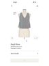 Rag & Bone 100% Cotton Floral Black Sleeveless Blouse Size M - photo 5
