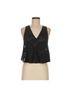 Rag & Bone 100% Cotton Floral Black Sleeveless Blouse Size M - photo 1