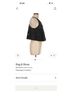 Rag & Bone 100% Cotton Floral Black Sleeveless Blouse Size M - photo 3