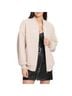 Avec Les Filles 100% Polyester Ivory Jacket Size S - photo 3