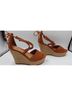 Ugg Brown Wedges Size 7 - photo 4