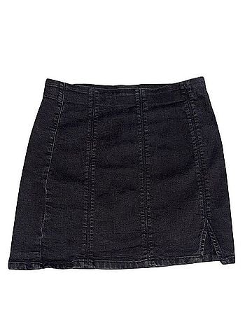 Free People denim mini Denim Skirt (view 1)